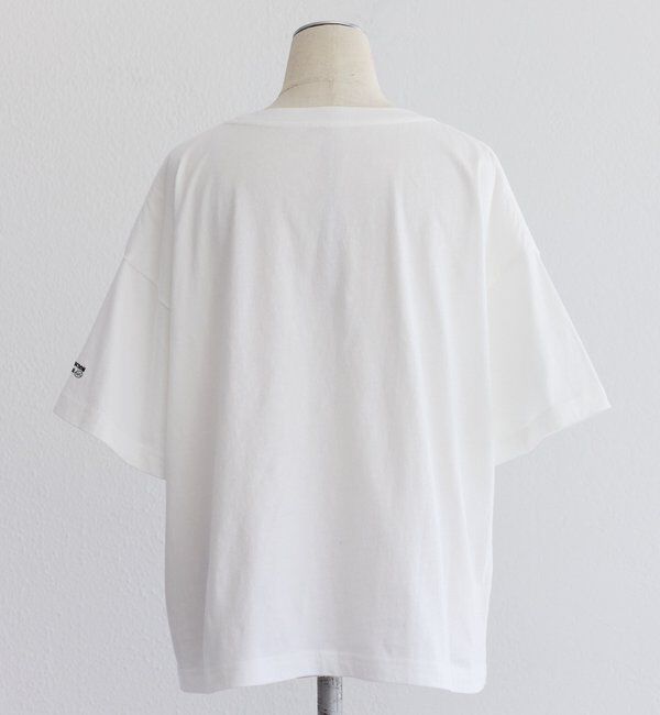  「【F&B】オーガニックコットンガーゼTシャツ」|プルオーバー|