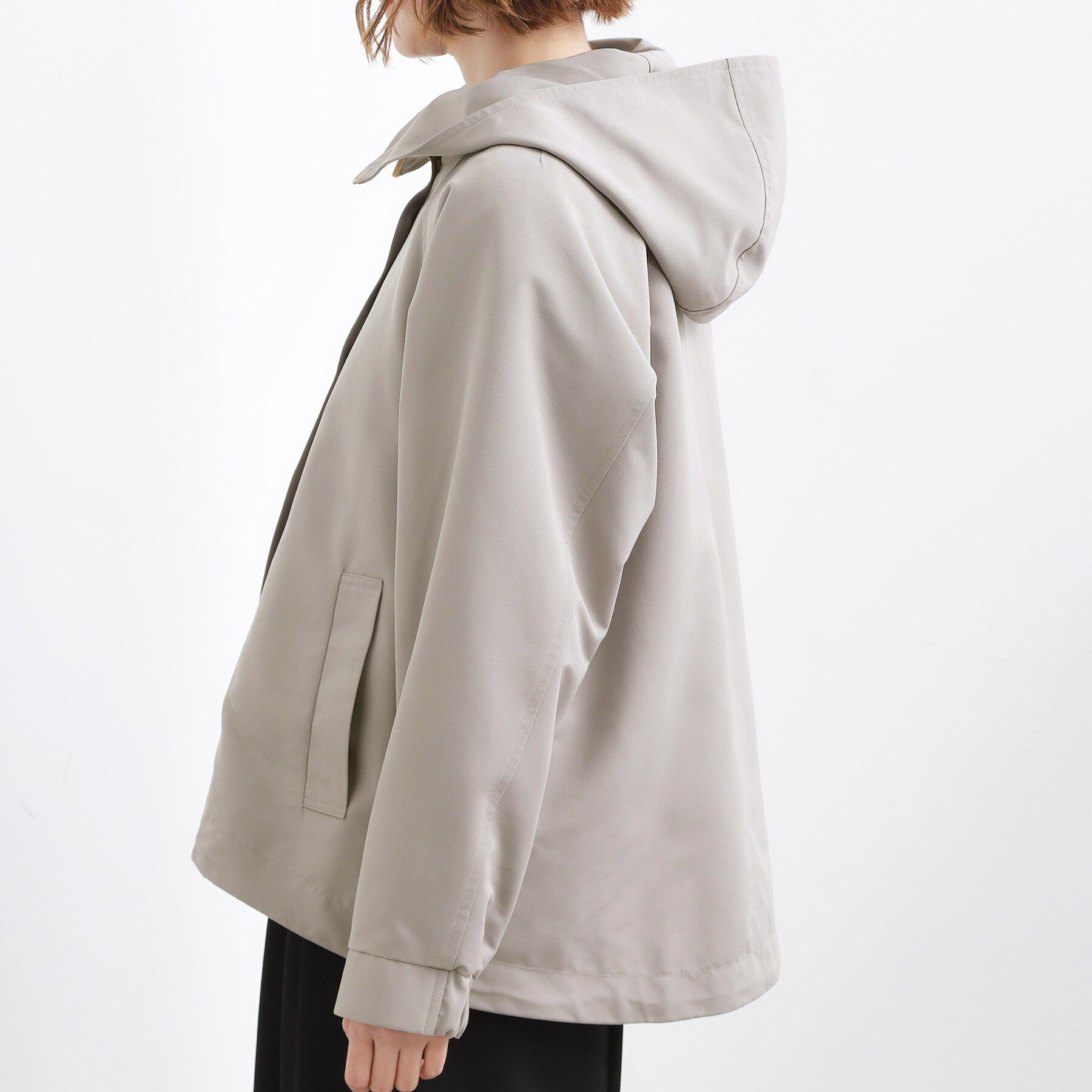 grove「【貴島明日香さん着用】【撥水】きれいめに着こなせるマウンテンパーカ」|ブルゾン・スタジャン|