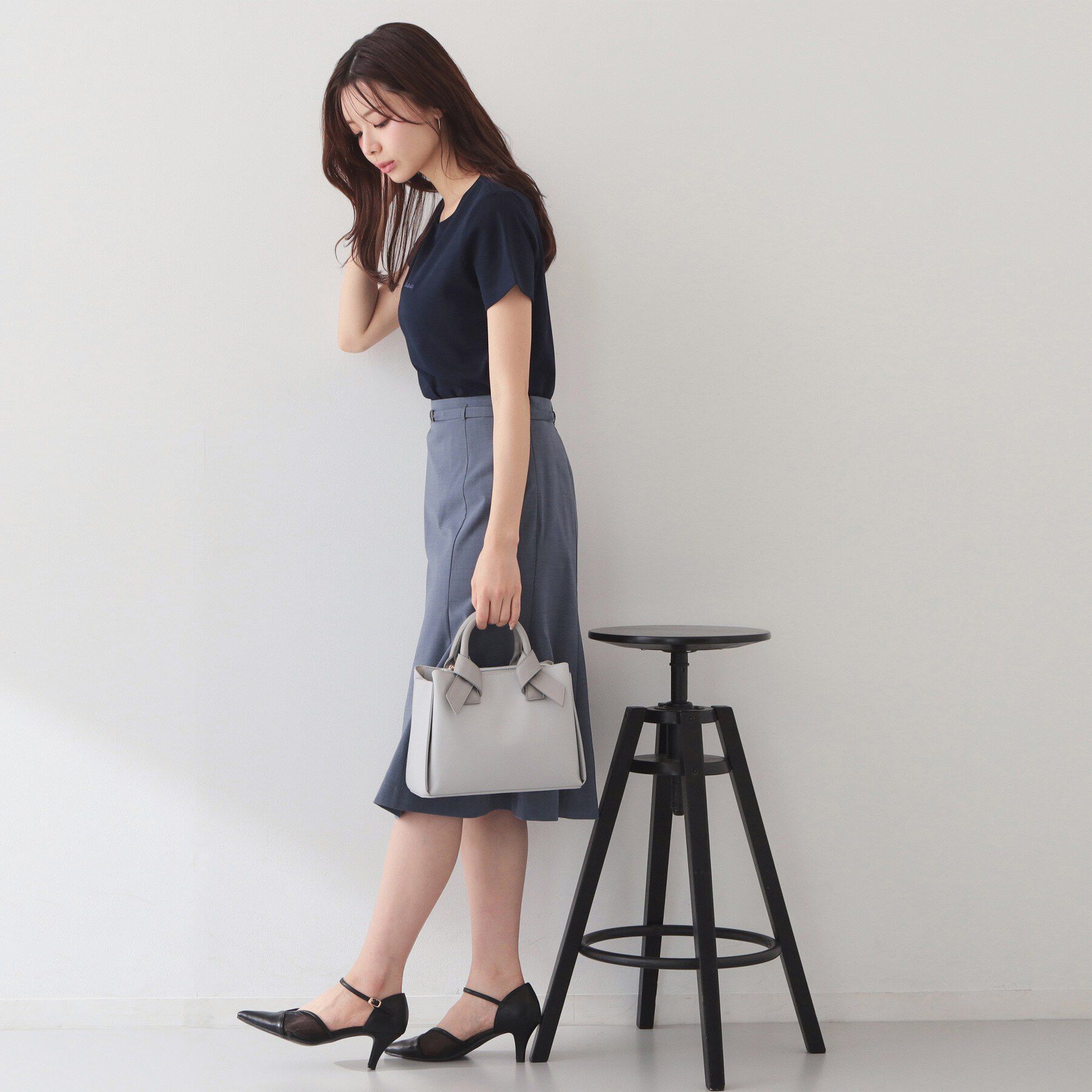 index「【UVケア／接触冷感】フロントロゴ刺繍Tシャツ《洗濯機OK／S-3L／7col》」|Tシャツ・カットソー|