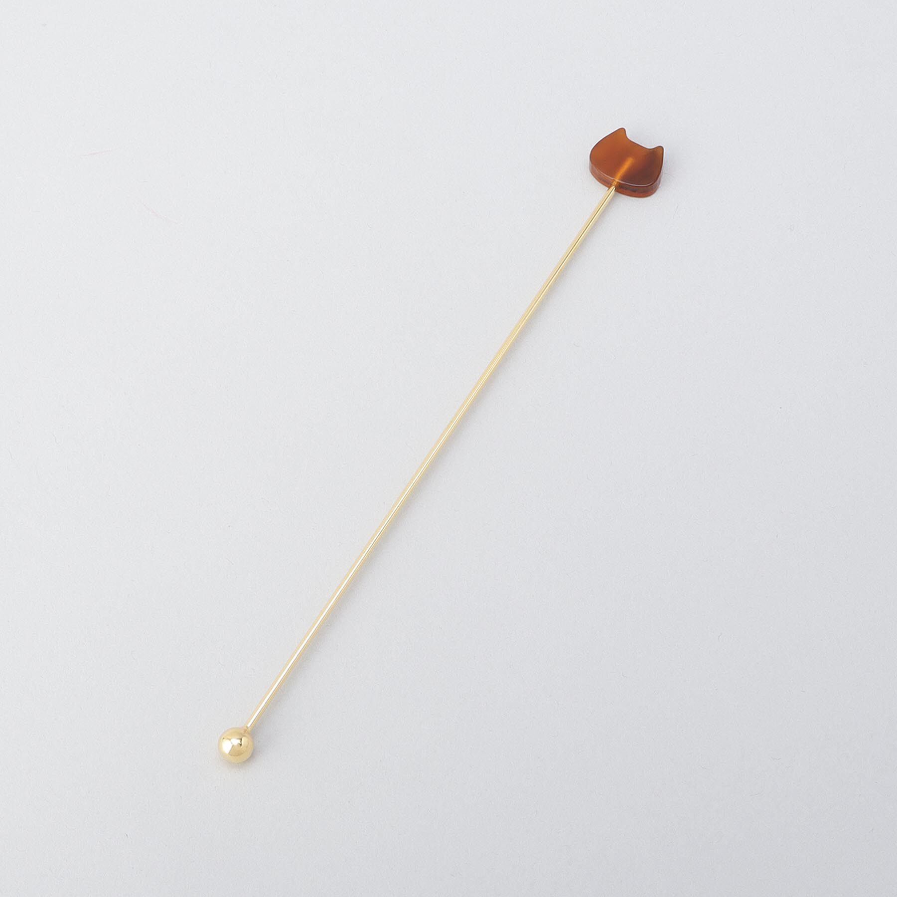 212 KITCHEN STORE「アクリルブロックネコマーブルマドラーベッコウ」|食器・キッチングッズ|