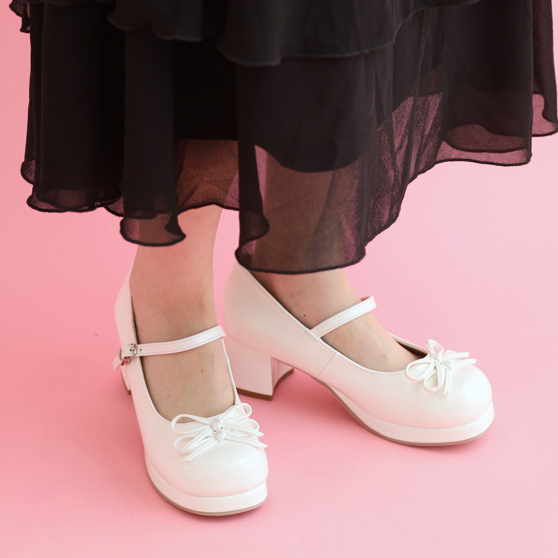 csT&P「小リボンダブルパンプス」|パンプス|