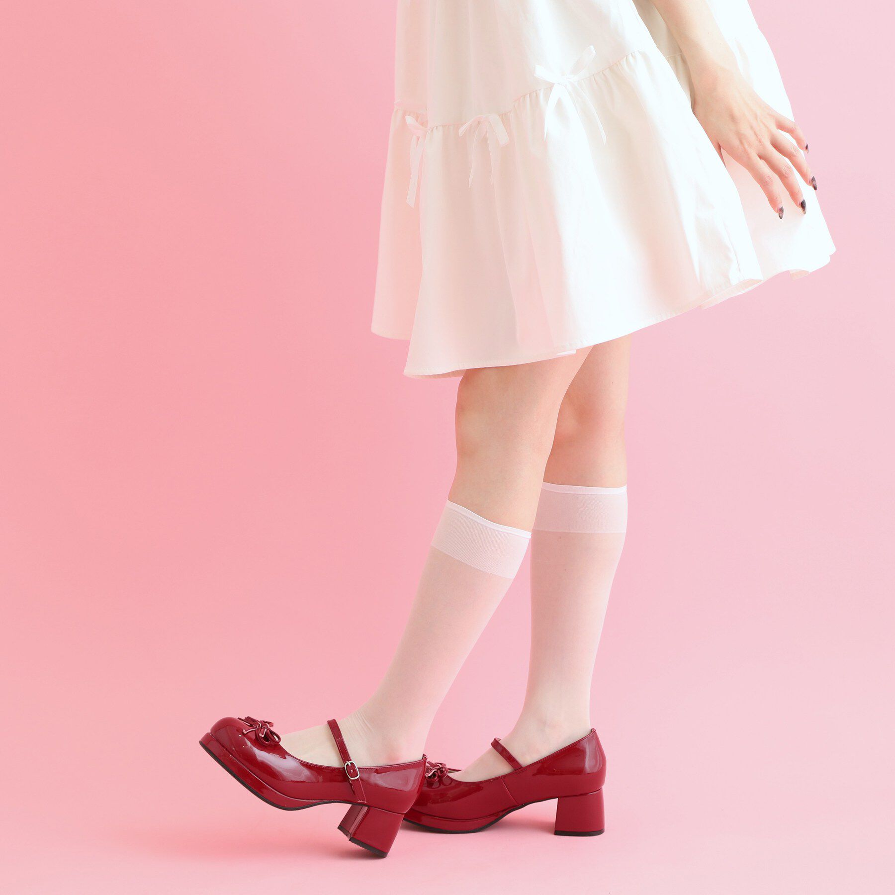 csT&P「小リボンダブルパンプス」|パンプス|