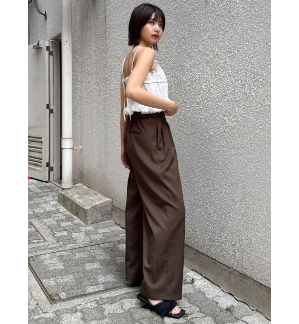 MURUA「メニータックワイドパンツ」|その他|