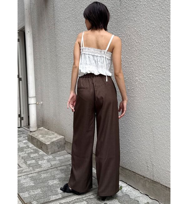 MURUA「メニータックワイドパンツ」|その他|