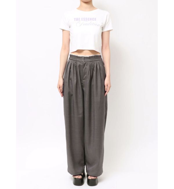 MURUA「メニータックワイドパンツ」|その他|