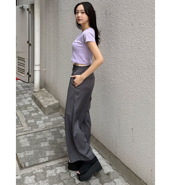 MURUA「メニータックワイドパンツ」|その他|