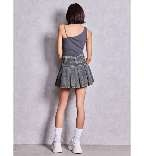 GYDA「Denim Symmetry GYDAワンショルチェーンタンクトップ」|タンクトップ|