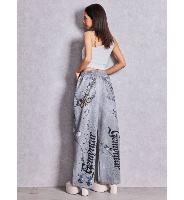 GYDA「Denim Symmetry GYDAワンショルチェーンタンクトップ」|タンクトップ|