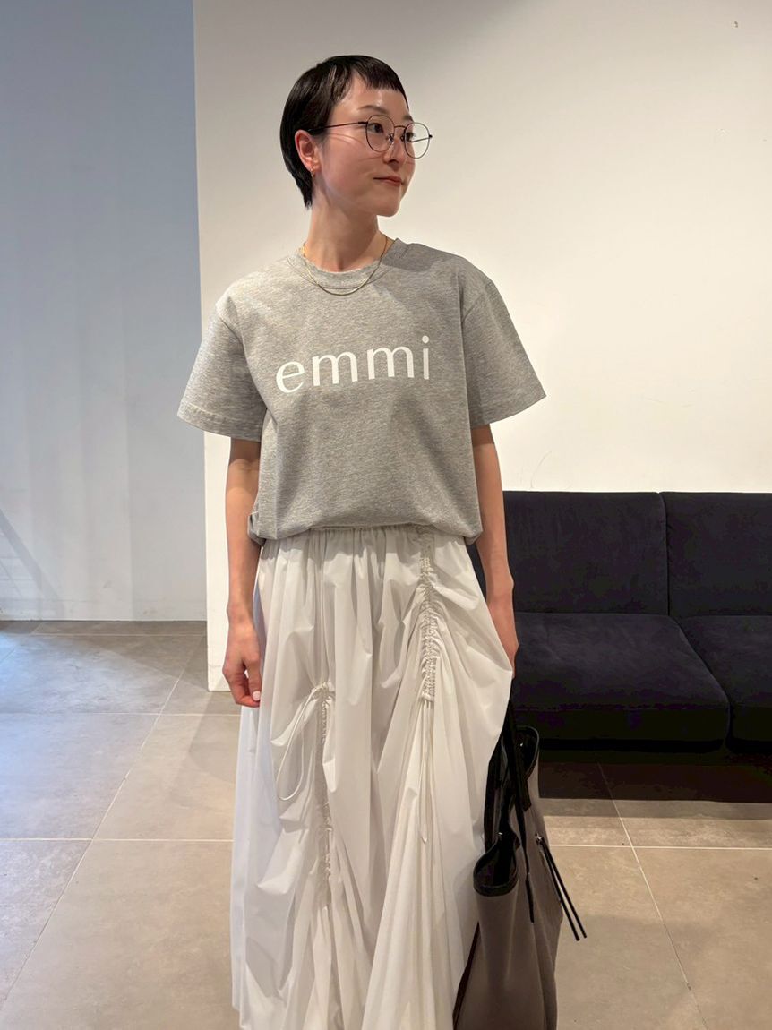 emmi atelier「ドロストバルーンスカート/撥水」|スカート|