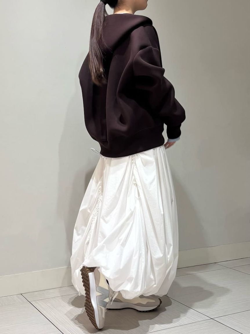 emmi atelier「ドロストバルーンスカート/撥水」|スカート|