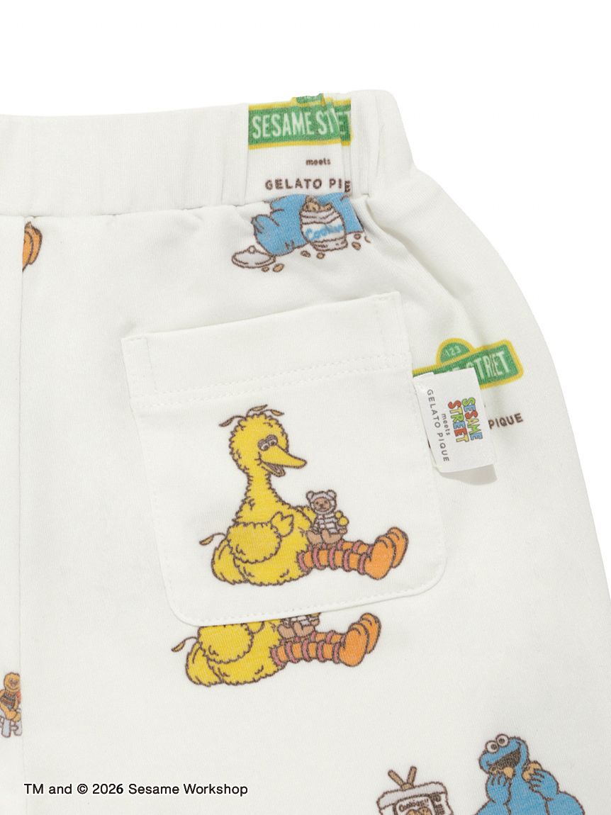 GELATO PIQUE KIDS & BABY「【SESAME STREET】【BABY】総柄ショートパンツ」|その他ベビーウェア|