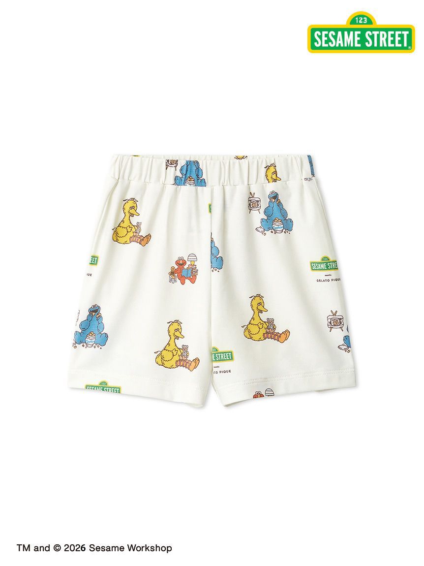 GELATO PIQUE KIDS & BABY「【SESAME STREET】【BABY】総柄ショートパンツ」|その他ベビーウェア|