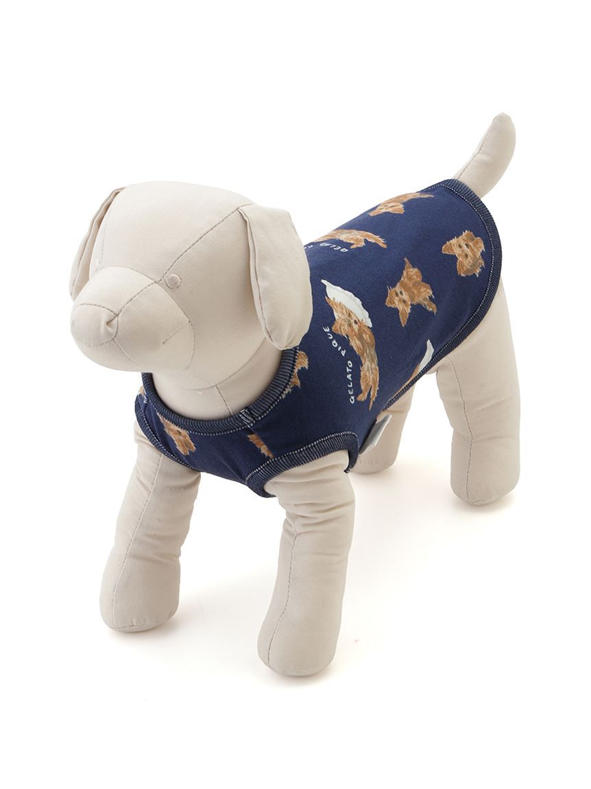  GELATO PIQUE CAT&DOG「【CAT&DOG】ヨークシャーテリア柄カットソープルオーバー」|その他|