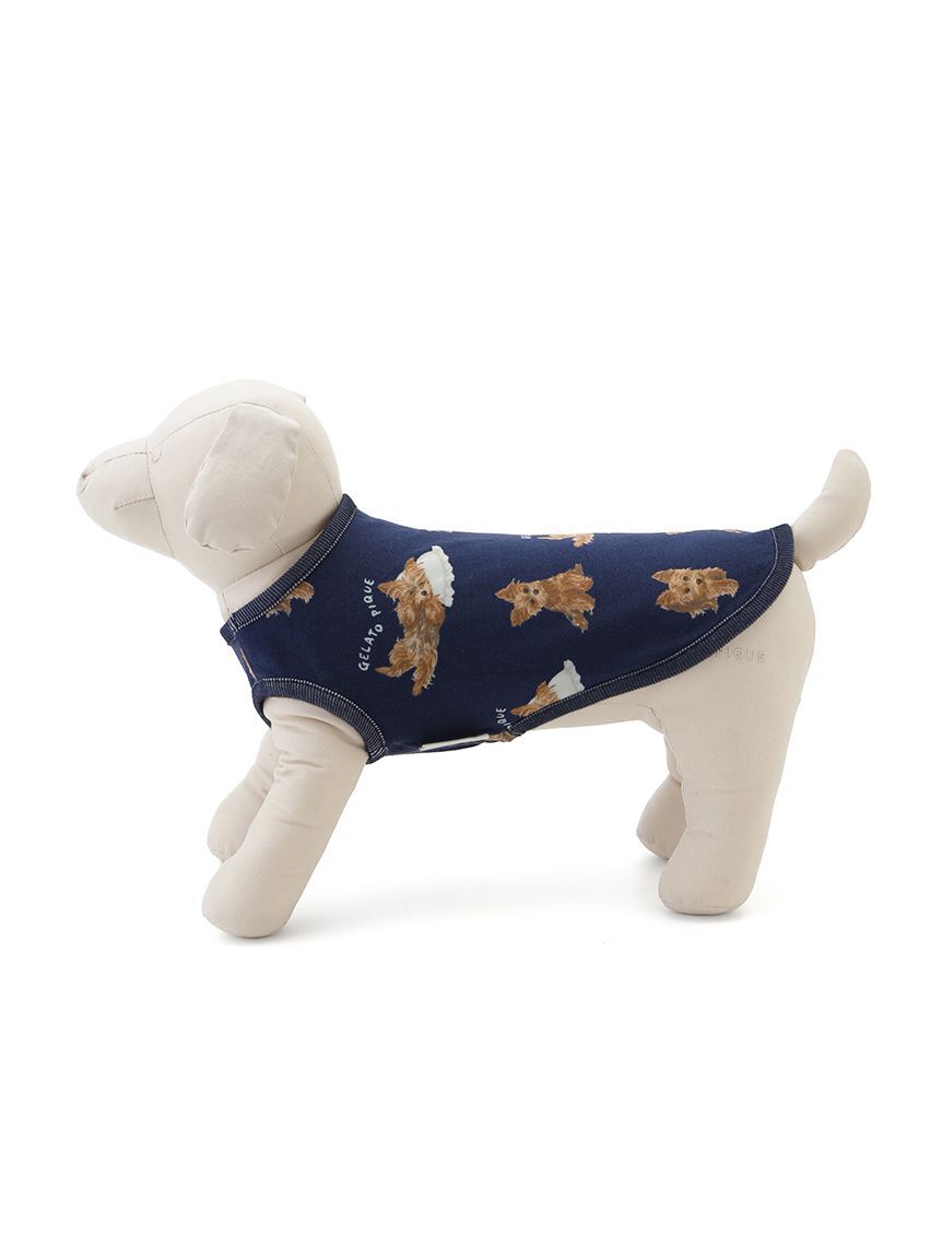 GELATO PIQUE CAT&DOG「【CAT&DOG】ヨークシャーテリア柄カットソープルオーバー」|その他|