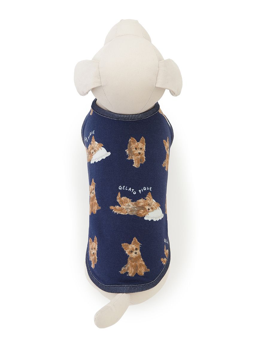  GELATO PIQUE CAT&DOG「【CAT&DOG】ヨークシャーテリア柄カットソープルオーバー」|その他|