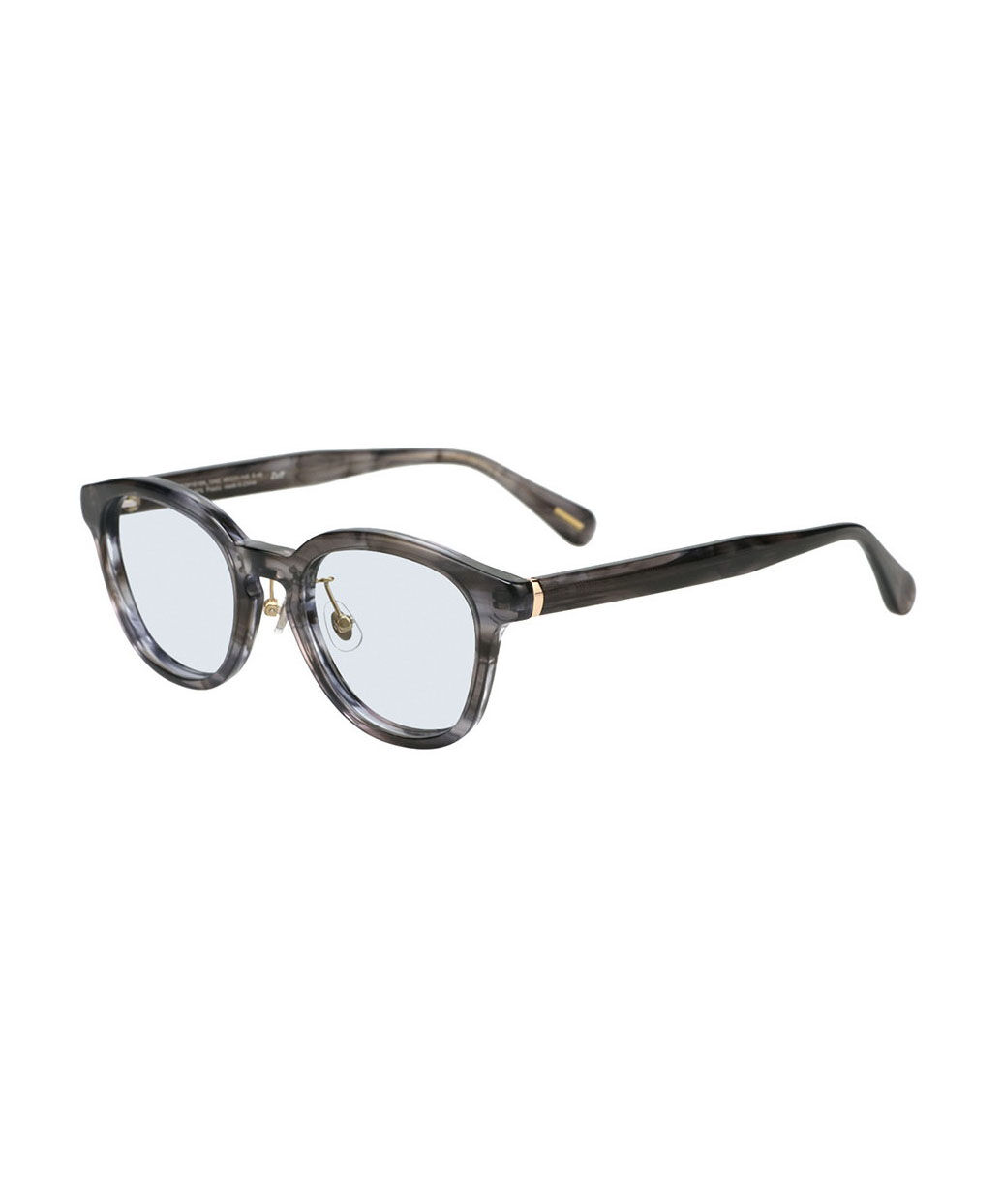  「Zoff | UNITED ARROWS ウェリントン型 サングラス クリアフレーム UVカット ズレ防止 ユナイテッドアローズ」|サングラス|グレー