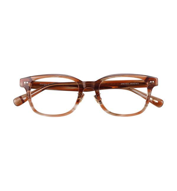 「Zoff|UNITED ARROWS|ウェリントン型 メガネ｜ユナイテッドアローズ  ビジネス レンズ交換券付」|メガネ|