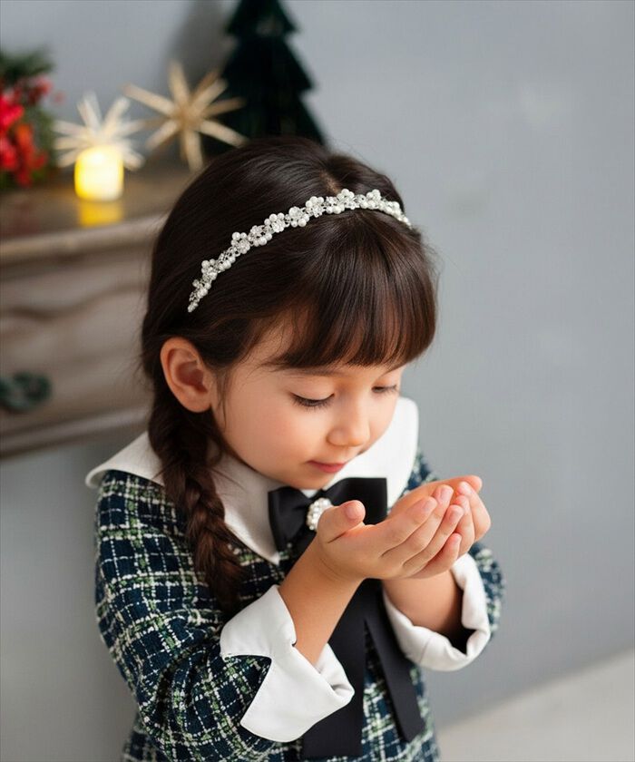 BACKYARD FAMILY「カチューシャ キッズ パール 通販 Rora ローラ ジュエリーパール 髪飾り 髪留め 髪どめ」|その他|