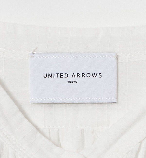 UNITED ARROWS「インディア ボイル チェック ブラウス」|シャツ・ブラウス|