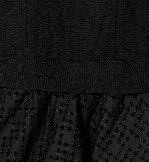 UNITED ARROWS「カットワーク バルーン シルエット ベスト ‐ウォッシャブル‐」|ベスト・ジレ|