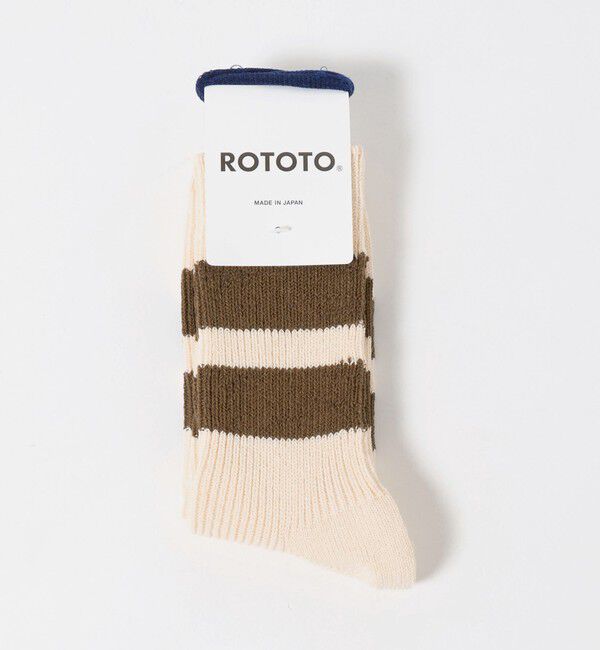 UNITED ARROWS「＜ROTOTO＞ストライプ ソックス」|ソックス|