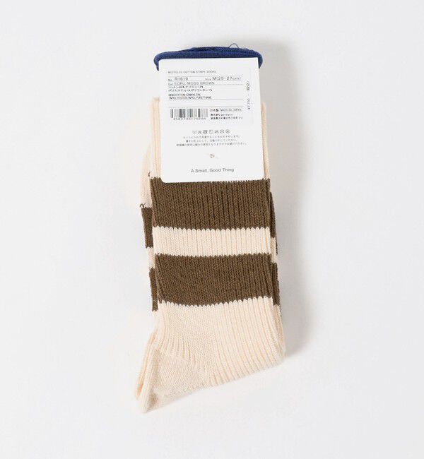 UNITED ARROWS「＜ROTOTO＞ストライプ ソックス」|ソックス|