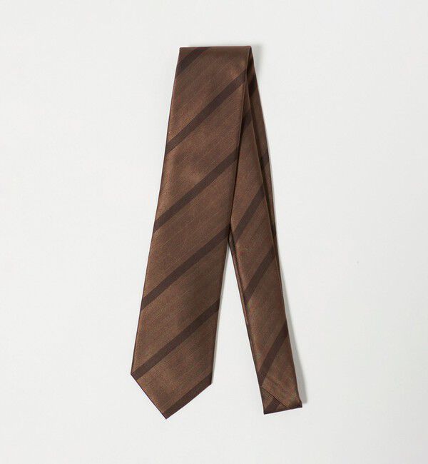 UNITED ARROWS green label relaxing「GLR シルク4 8.0cm ストライプ3 ネクタイ」|ネクタイ・蝶ネクタイ|