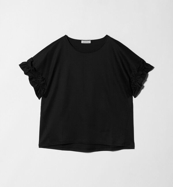 UNITED ARROWS green label relaxing「ソデフリル Tシャツ 汗染み防止」|Tシャツ・カットソー|