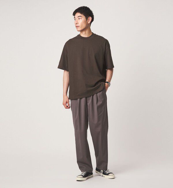 UNITED ARROWS green label relaxing「Deo-Papi プレーティング クルーネック 半袖 Tシャツ -消臭性-」|Tシャツ・カットソー|