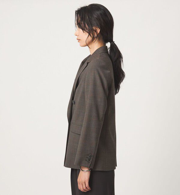 UNITED ARROWS green label relaxing「［size SHORT/TALLあり］カチリラ ダブル ジャケット ウォッシャブル ストレッチ」|テーラードジャケット|