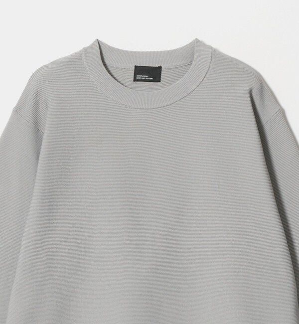 UNITED ARROWS green label relaxing「【WEB限定】ガーター編み クルーネック ニット」|ニット・セーター|