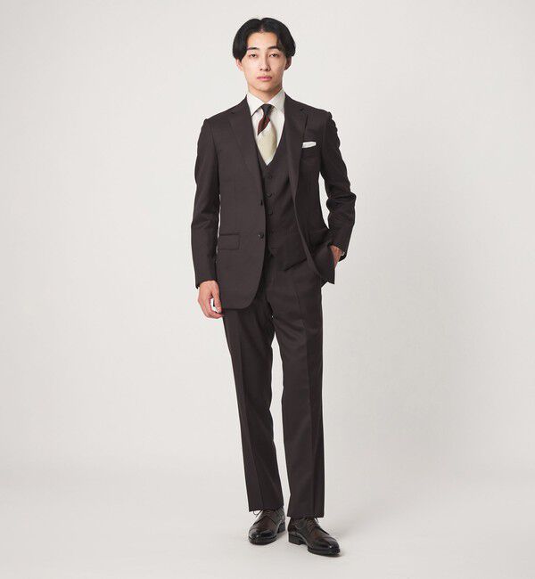UNITED ARROWS green label relaxing「コットン ナローストライプ ワイドカラー ドレスシャツ -イージーアイロン-」|シャツ・ブラウス|