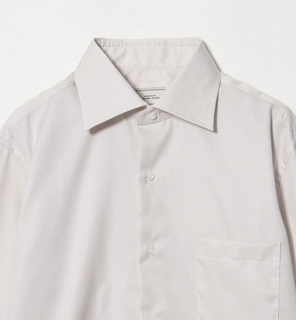 UNITED ARROWS green label relaxing「コットン ナローストライプ ワイドカラー ドレスシャツ -イージーアイロン-」|シャツ・ブラウス|