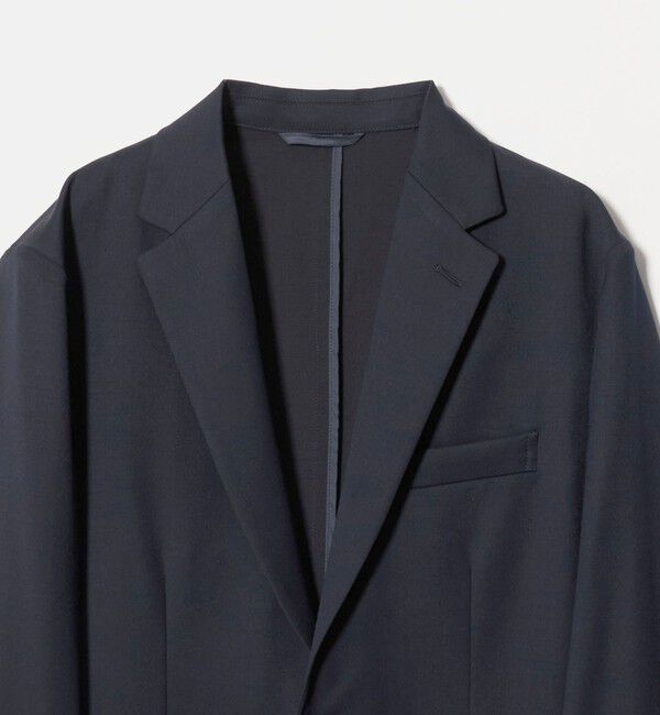 UNITED ARROWS green label relaxing「ウォッシャブル サージ ナロー ジャケット -２WAYストレッチ-」|テーラードジャケット|