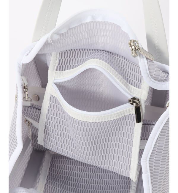 IENA「《洗濯機洗い可》qbag paris/キューバッグ パリ NEST ZIP S バッグ」|トートバッグ|