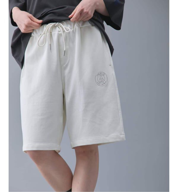Paris Saint-Germain「【Paris Saint-Germain / パリ・サン＝ジェルマン】 JP METALIC LOGO SHORTS」|その他|ホワイト