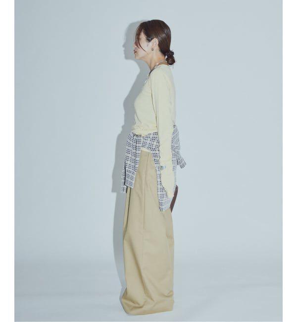 JOURNAL STANDARD「《予約》【ASIDE】 ヘンプコットンフライスヘンリー」|Tシャツ・カットソー|