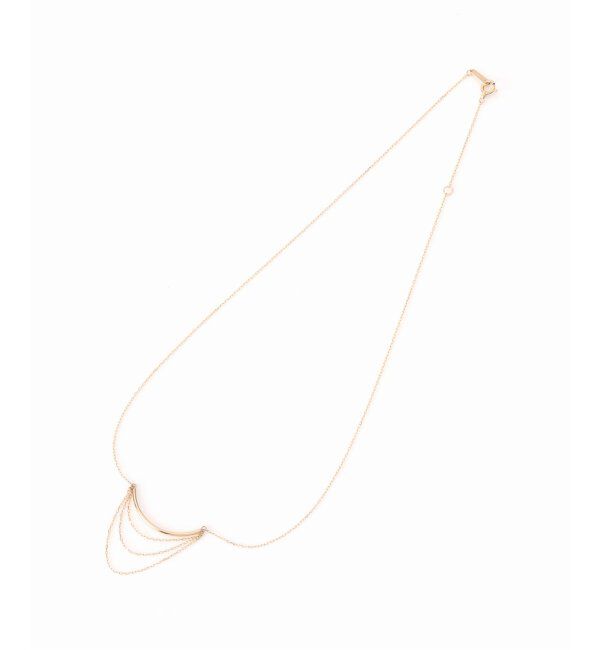 Lilas by Spick&Span「3チェーンネックレス K10」|ネックレス|