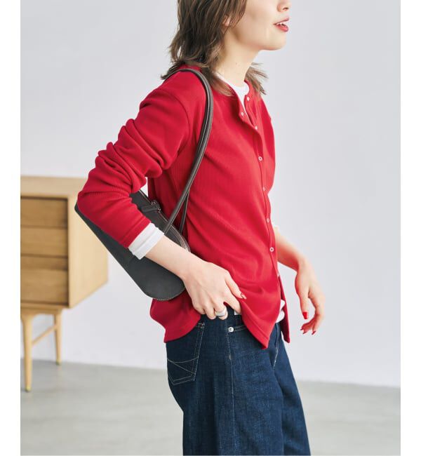 Spick and Span「《2枚セット / 予約》カーデ*ロンTレイヤードジャージ」|Tシャツ・カットソー|