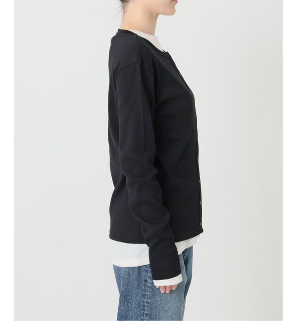 Spick and Span「《2枚セット / 予約》カーデ*ロンTレイヤードジャージ」|Tシャツ・カットソー|