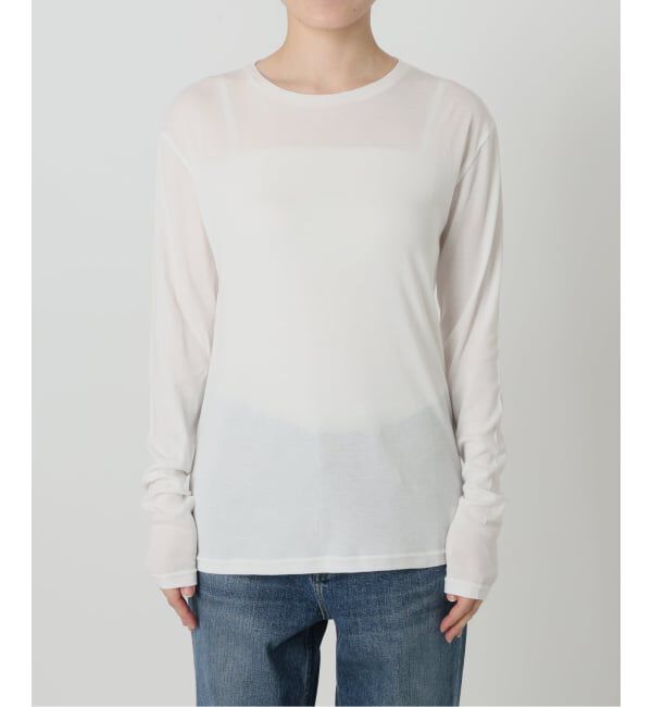 Spick and Span「《2枚セット / 予約》カーデ*ロンTレイヤードジャージ」|Tシャツ・カットソー|