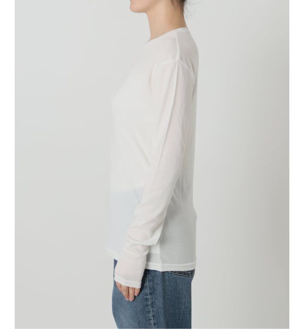 Spick and Span「《2枚セット / 予約》カーデ*ロンTレイヤードジャージ」|Tシャツ・カットソー|