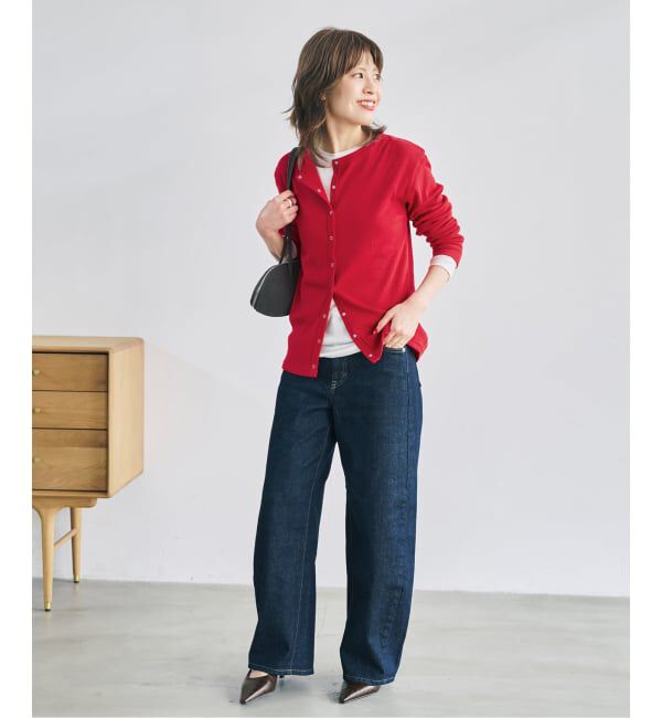 Spick and Span「《2枚セット / 予約》カーデ*ロンTレイヤードジャージ」|Tシャツ・カットソー|