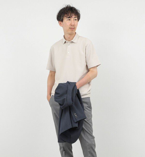 NOLLEY'S goodman「《ビジカジ対応》ローゼンジカノコ 抗菌防臭ドレスポロシャツ / ビズポロ 26SS」|ポロシャツ|