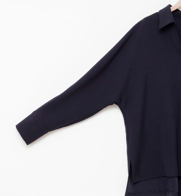 NOLLEY'S sophi「【一部WEB限定カラーアイテム】《セットアップ対応》ウォッシャブルツイルスキッパーシャツ」|シャツ・ブラウス|