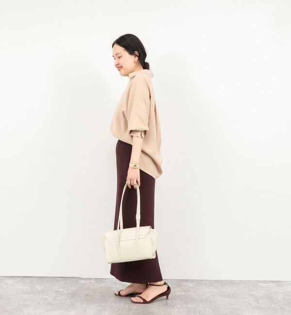 NOLLEY'S sophi「【一部WEB限定カラーアイテム】《セットアップ対応》ウォッシャブルツイルスキッパーシャツ」|シャツ・ブラウス|