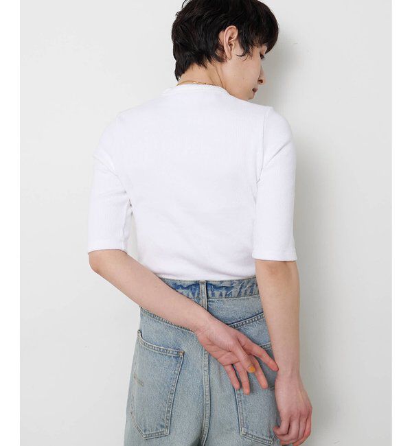  「《1枚でも透けにくい》ヴィンテージテレコTシャツ」|Tシャツ・カットソー|
