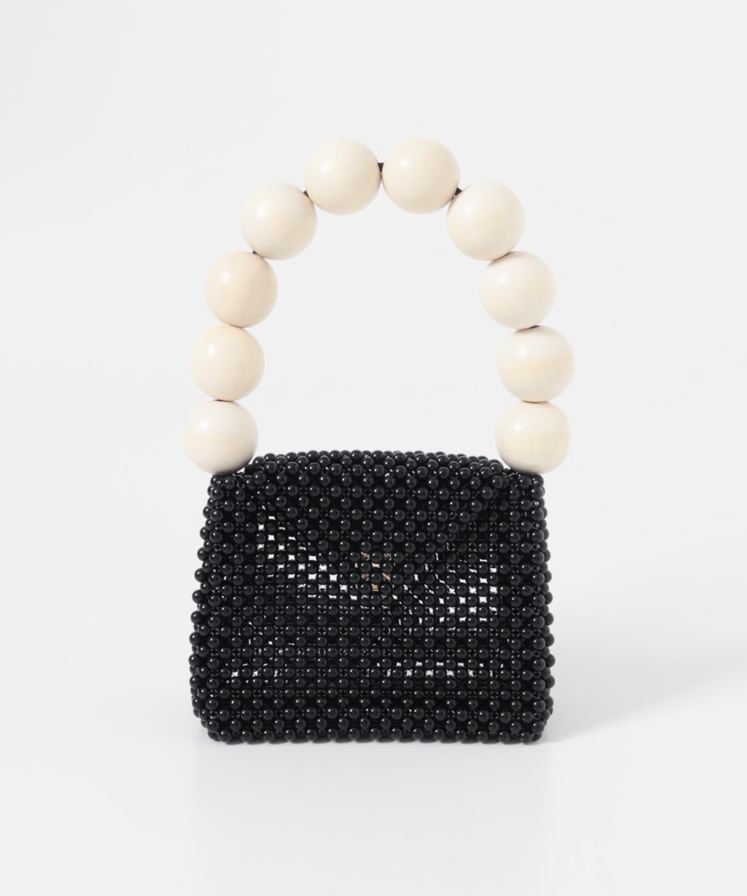 URBAN RESEARCH DOORS「TOOS　WOOD BALL HANDBAG」|ハンドバッグ|