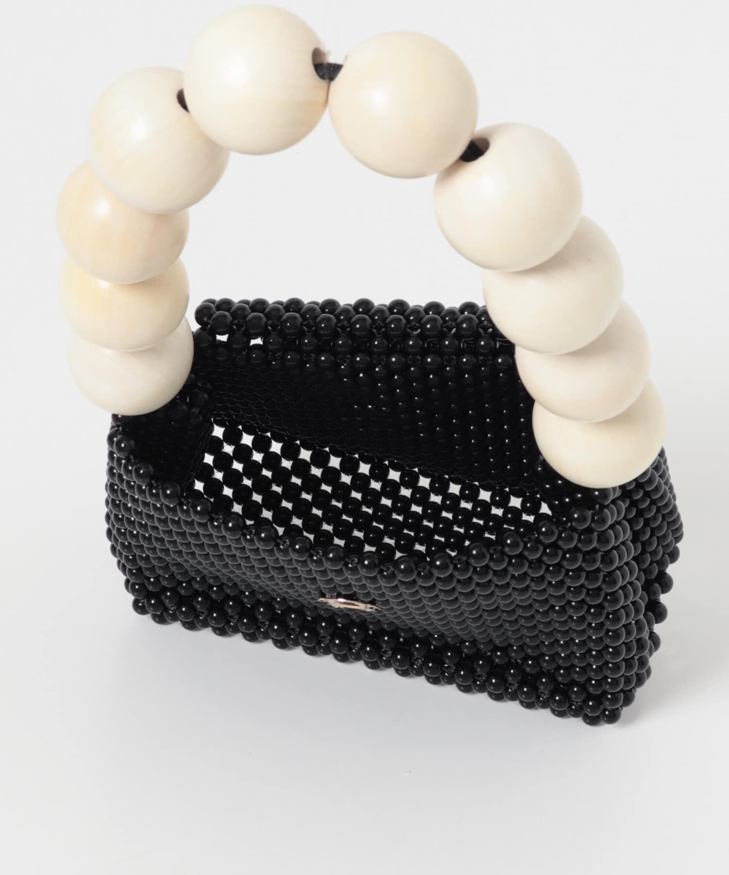 URBAN RESEARCH DOORS「TOOS　WOOD BALL HANDBAG」|ハンドバッグ|