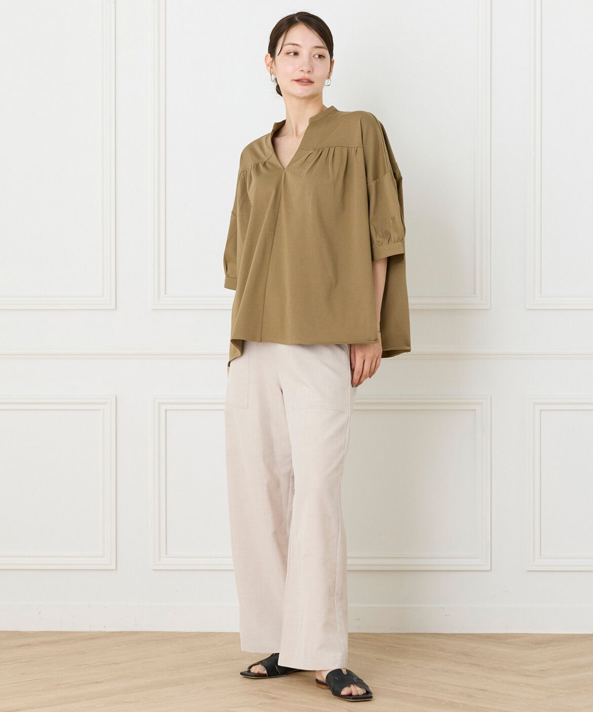 DAY by DAY it&rsquo;s international「ギャザーデザインプルオーバー」|Tシャツ・カットソー|